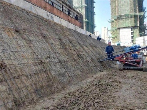 柞水建筑边坡支护